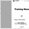 Tadano Rough Terrain Crane GR-250N-1 GR-250N-1_TC-01E Training Manual EN