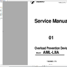 Tadano Rough Terrain Crane GR-250N-1 AML-LIIA W301-0151E Service Manual Overload Prevention Device E
