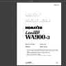 Komatsu WA900-3 Shop Manual