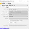 ESP Calculator